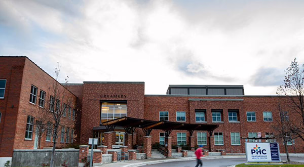Exterior of the Creamery Building